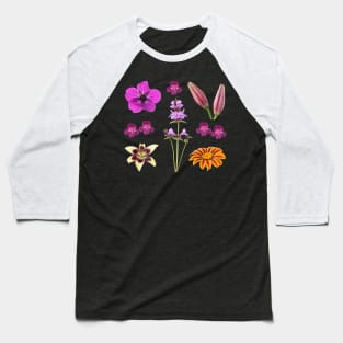 Assorted flowers Baseball T-Shirt